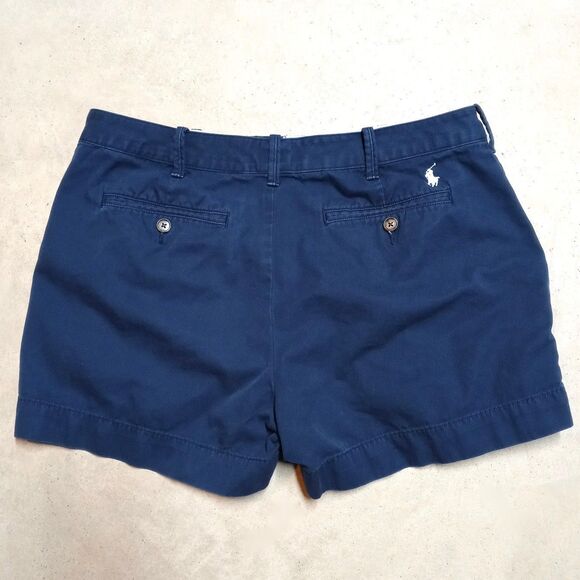 Polo by Ralph Lauren Pants - Polo Ralph Lauren Women’s Blue Casual Preppy 3” Chino Shorts Size 8